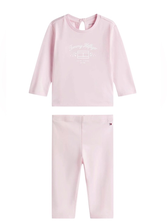 Tommy Hilfiger Other - Tommy Hilfiger Baby Girl Light Pink Two-Piece Matching Set